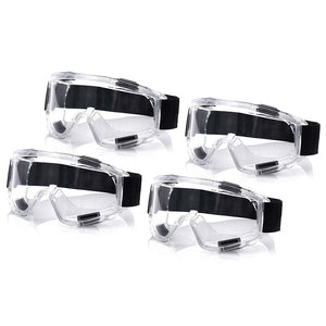 4X Clear Protective Eye Glasses Safety Windproof Lab Goggles Eyewear - Pop Up Life