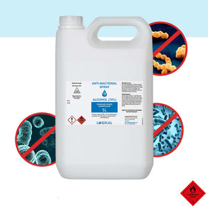 8X 5L Standard Grade Disinfectant Anti-Bacterial Alcohol - Pop Up Life