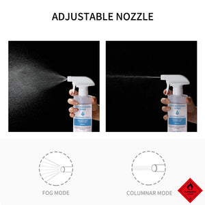 4X 500ml Standard Grade Disinfectant Anti-Bacterial Alcohol Spray Bottle - Pop Up Life
