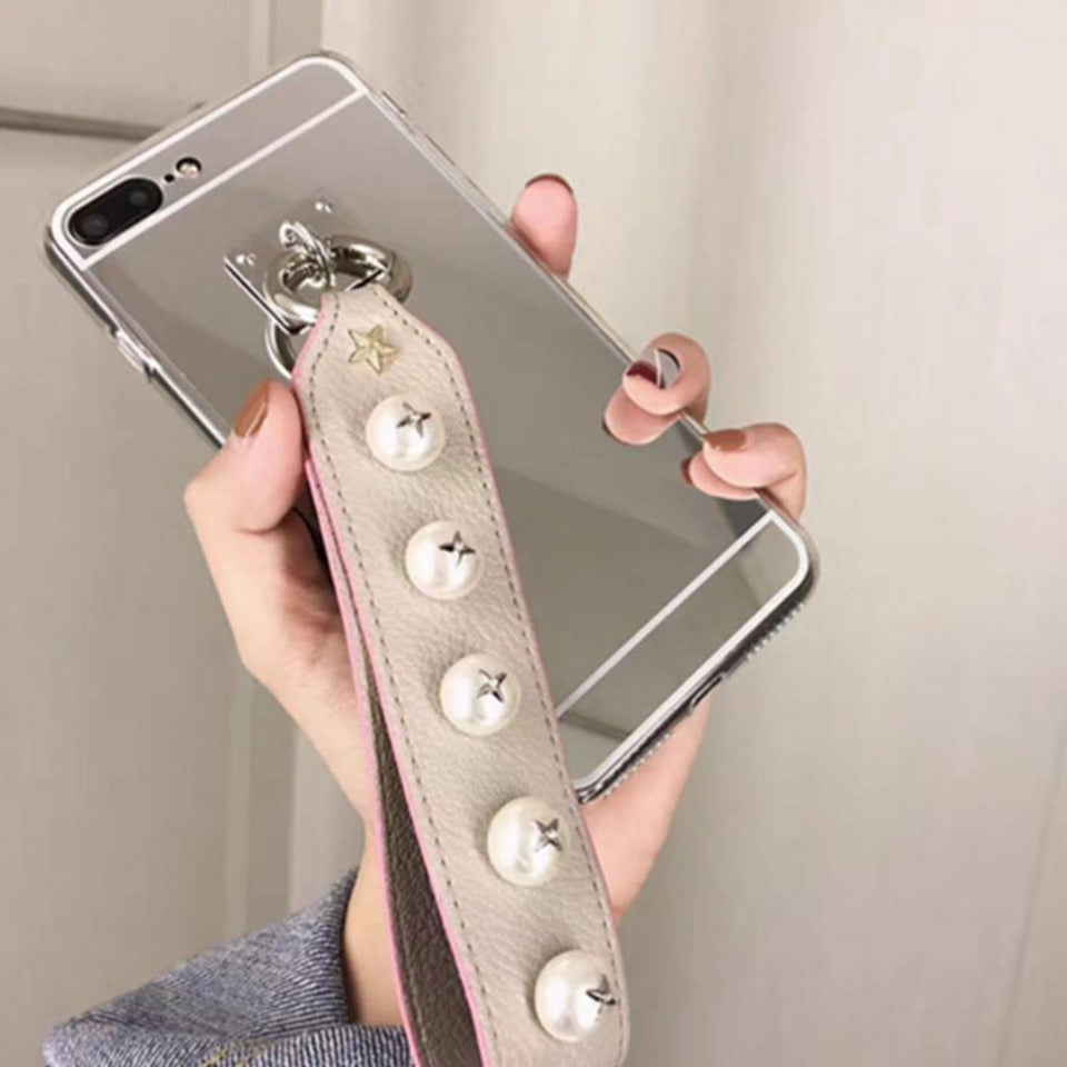 Luxury Fashionable Durable Silver Mirror Back iPhone Case 7Plus - Pop Up Life