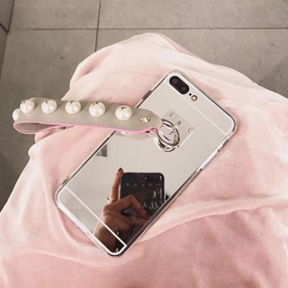 Luxury Fashionable Durable Silver Mirror Back iPhone Case 7Plus - Pop Up Life