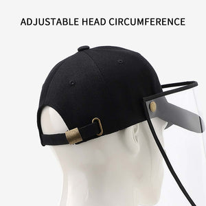 2X Outdoor Protection Hat Anti-Fog Pollution Dust Protective Cap Full Face HD Shield Cover Kids Black - Pop Up Life