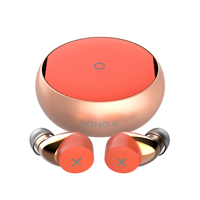 Wireless Bluetooth 5.0 Earphones Sport Headsets USB-C Case Single Mode Unique Star-Ring Design - Pop Up Life