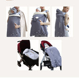 Warm Baby Carrier Cloak Cover Windproof Quilt Stroller Accessories - Pop Up Life