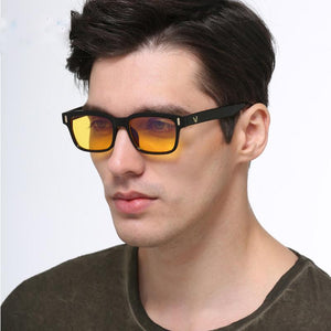 Blue Light Glasses Frame Men Computer Glasses Gaming Nerd Anti Blue Rays Optical Prescription Myopia Polarized Sunglasses - Pop Up Life
