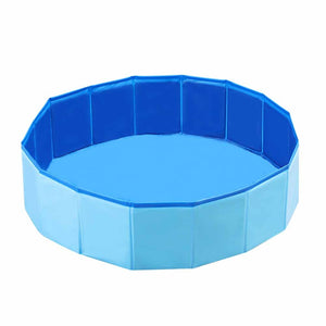 Foldable Dog Pool Pet Bath Summer Outdoor Portable Swimming Pools Indoor Wash Bathing Tub Collapsible Bathtub for Dogs Cats Kids - Pop Up Life