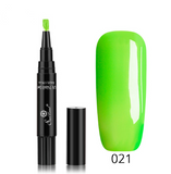 3 In 1 Gel Nail Varnish Pen Glitter One Step Nail Art Gel Polish Hybrid - Pop Up Life