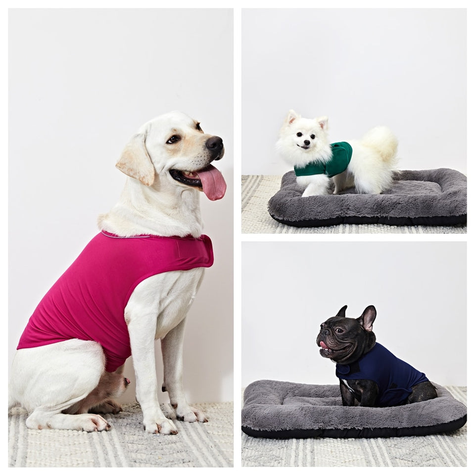 Dog Anxiety Vest Dog Thunder Shirt Coat Pet Dog Jacket For Dogs Cats Vest For Dog Shirt Pet Supplies - Pop Up Life