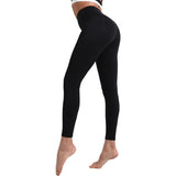 Yoga Pants with Pocket Women High Waist Hip Lift Tights Elastic Running Sports Fitness Seamless Leggings - Pop Up Life