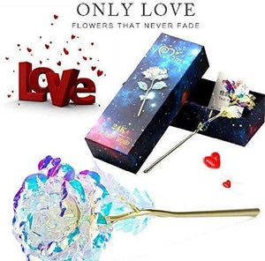 24K Foil Plated Rose Gold Rose - Valentine's Day Gift - Pop Up Life