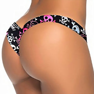 Sexy Tiny Brazilian Bikini Bottom Mini Thong Panties Underwear Tanga S-XL Female Swimwear Women G-string Briefs Micro - Pop Up Life