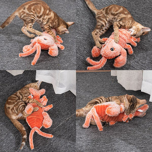 Floppy Lobster Interactive Cat Toy - Pop Up Life