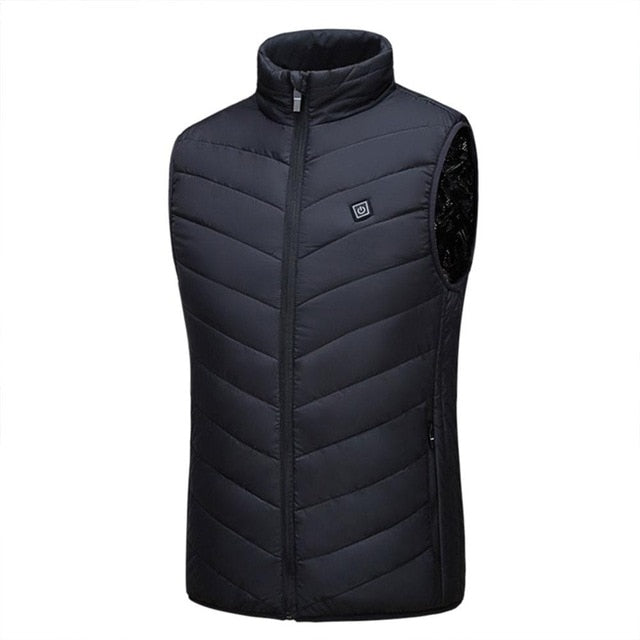 Heating Vest Washable Usb Charging Heating Warm Vest Control Temperature Outdoor Camping Hiking Golf (Without Battery) - Pop Up Life