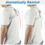 Adjustable Intelligent Posture Trainer Smart Posture Corrector Upper Back Brace Clavicle Support for Men and Women Pain Relief - Pop Up Life