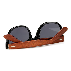 Bamboo Wooden Arms Sunglasses Men Women Black Sunglass Male UV400 Sun Glasses Driver Goggles Wooden Eyewear Shades - Pop Up Life