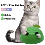 New Cat Toy Pop Play Pet Toy Ball POP N PLAY Cat Scratching Device Funny Traning Cat Toys For Cat Sharpen Claw Pet Supplies - Pop Up Life