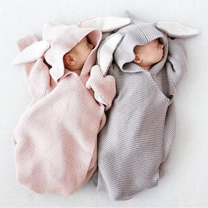 Baby Blankets Envelope for Newborns Baby Covers Cartoon Rabbit Ear Swaddling Baby Wrap Photography Newborn Baby Girl Clothes - Pop Up Life