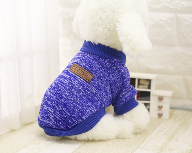 Dog Clothes For Small Dogs Soft Pet Dog Sweater Clothing For Dog Winter Chihuahua Clothes Classic Pet Outfit Ropa Perro - Pop Up Life