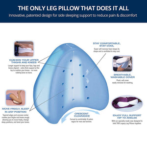 Orthopedic Memory Knee Wedge Pillow - Pop Up Life