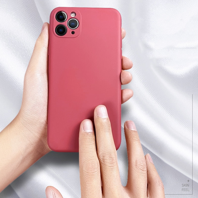 Liquid Silicone Case For iPhone 11 Pro Max Case Full protector Camera Case For iPhone - Pop Up Life