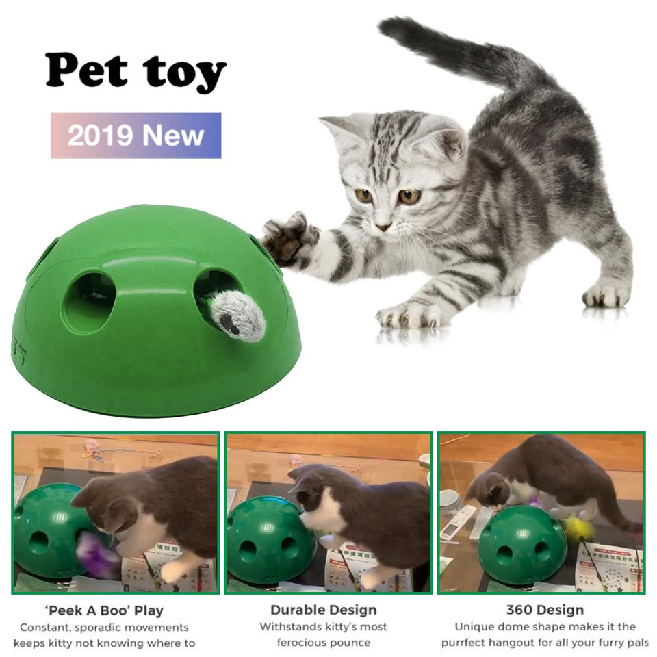 New Cat Toy Pop Play Pet Toy Ball POP N PLAY Cat Scratching Device Funny Traning Cat Toys For Cat Sharpen Claw Pet Supplies - Pop Up Life