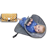 3 in 1 Diaper Clutch Changing Station and Diaper-Time Playmat With Redirection Barrier Camera bag - Pop Up Life