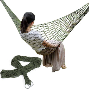Mesh Nylon Hammock Portable outdoor Leisure hanging bed Swing for Adult Outdoor Furniture for Camping - Pop Up Life