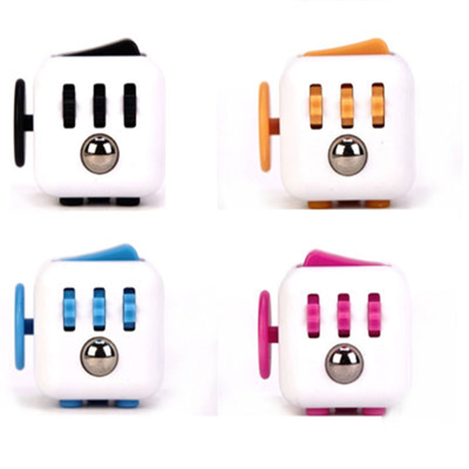 Fidget cube Decompression Dice Anti-irritating Anxiety Venter Six-sided Fingertip Toy Decorative Pendant - Pop Up Life