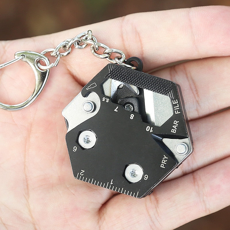 14 In 1 Multifunctional Edc Keychain - Pop Up Life