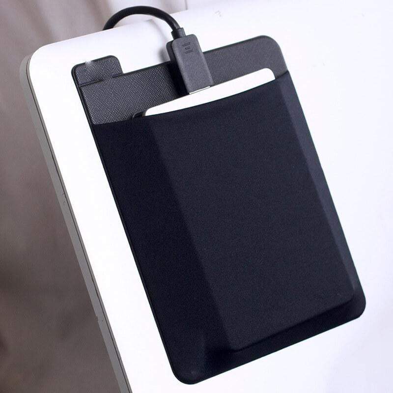 Minimalist Newly Adhesive Laptop Back Storage Bag Mouse Digital Hard Drive Laptop Accessories Organizer Pouch Bag - Pop Up Life