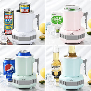 Fast Cooling Cup Mini Chilled Drinks Juice Desktop Quick-Freeze Cooling Office Artifact Student Dormitory Cool Drinks Cup - Pop Up Life