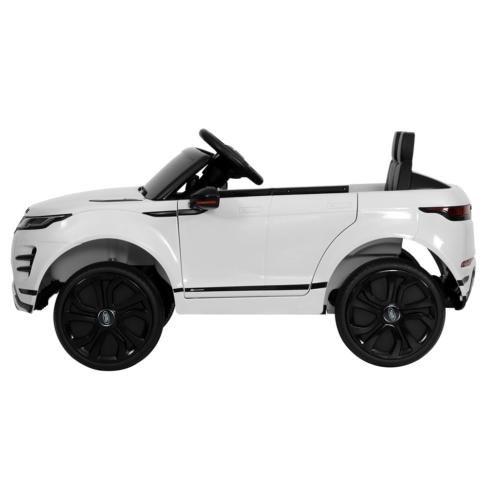Kids Ride On Car Licensed Land Rover 12V Electric Car Toys Battery Remote White