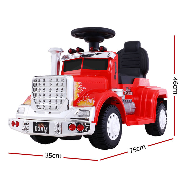 Ride On Cars Kids Electric Toys Car Battery Truck Childrens Motorbike Toy Rigo Red