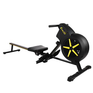 Everfit Rowing Exercise Machine Rower Resistance Fitness Home Gym Cardio Air - Pop Up Life
