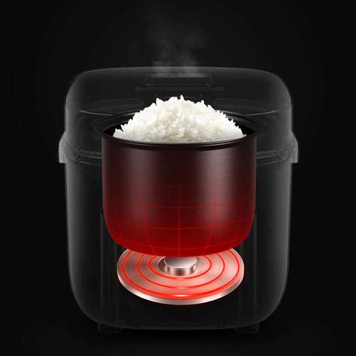 1.2L Mini Rice Cooker Travel Small Non-stick Pot For Cooking Soup Rice