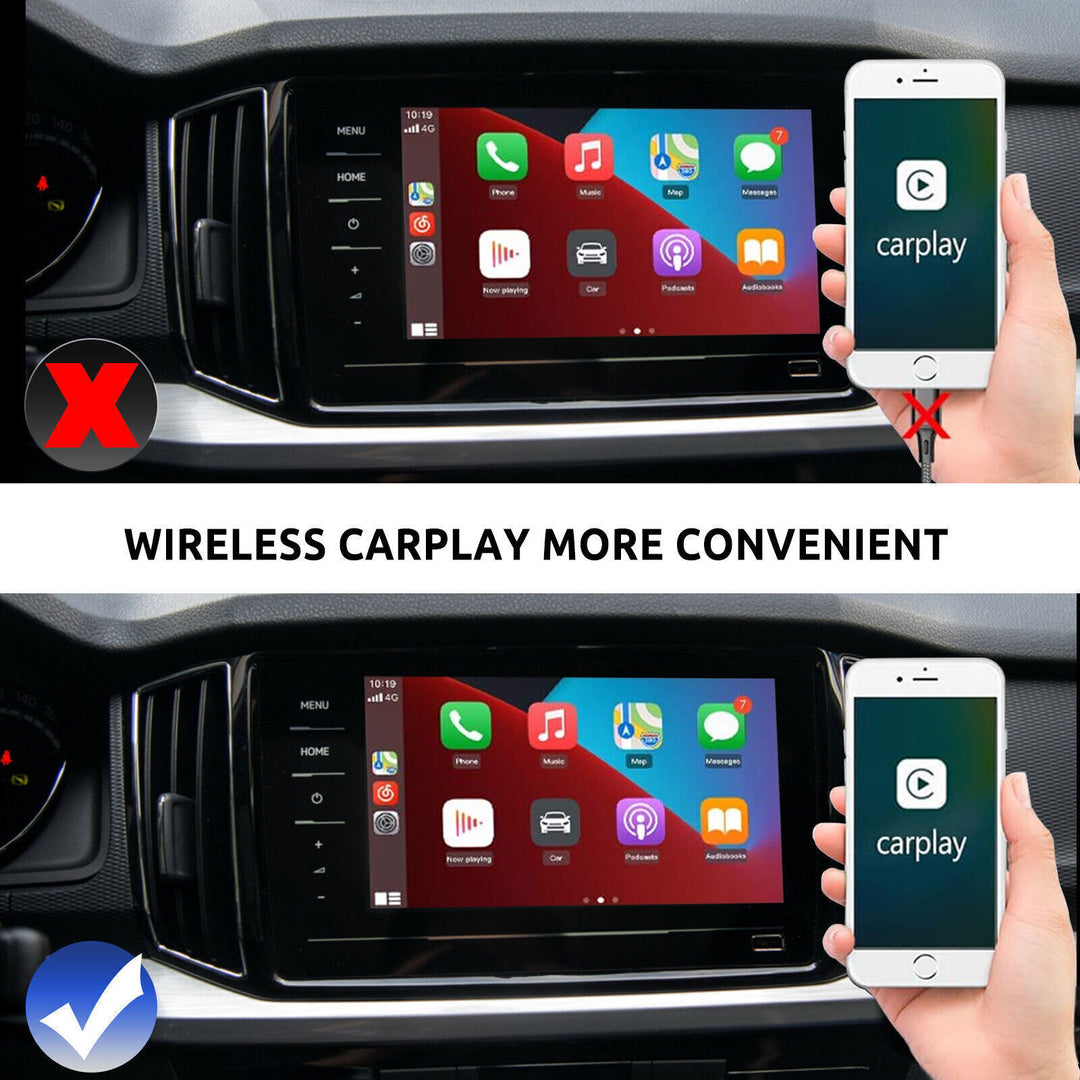 Upgrade Wireless CarPlay Adapter Dongle for Apple IOS Android Navigation Radio