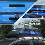 X-BULL Waterproof Car Roof Top Rack Carrier ravel Cargo Luggage Cube Bag Travel