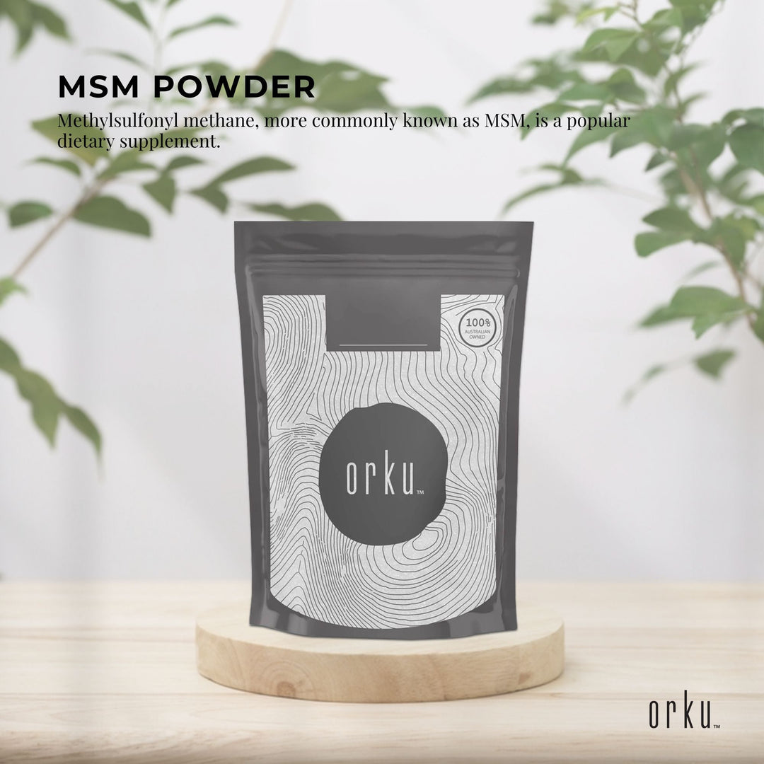 100g MSM Powder or Crystals - 99% Pure Methylsulfonylmethane Dimethyl Sulfone