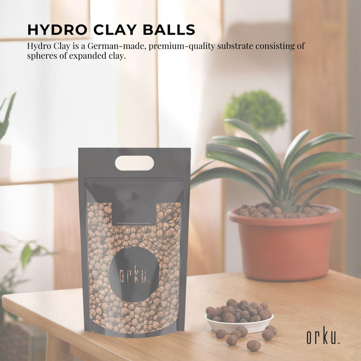 10L Hydro Clay Balls - Organic Premium Hydroponic Expanded Plant Growing Medium