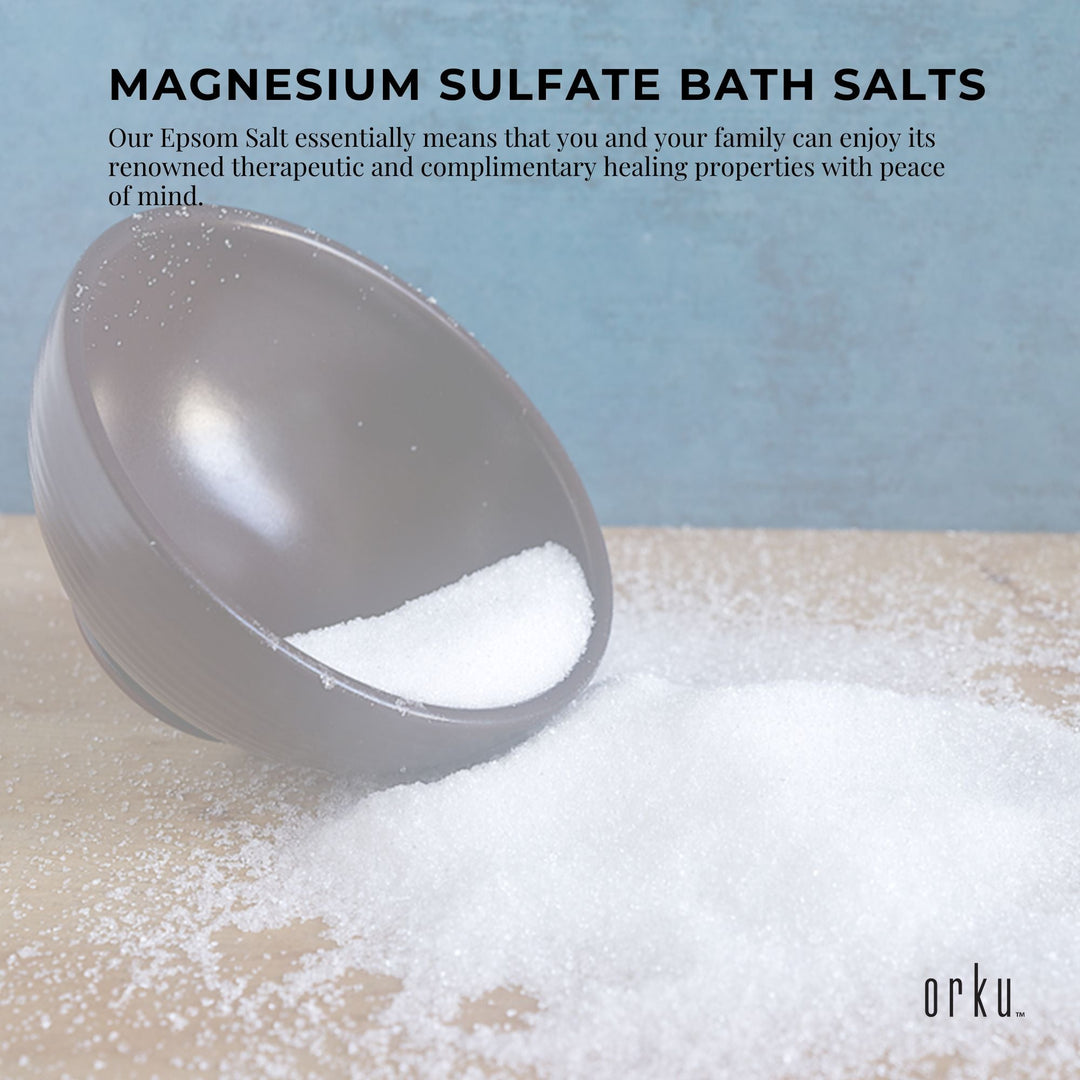 400g USP Epsom Salt Pharmaceutical Grade - Magnesium Sulfate Body Bath Salts
