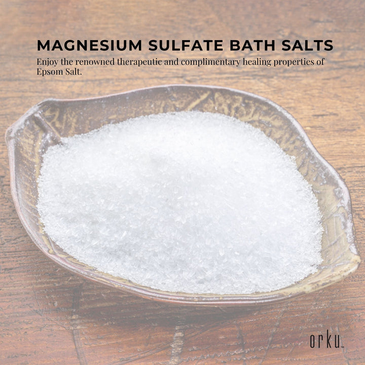 1.3kg USP Epsom Salt Pharmaceutical Grade - Tub Magnesium Sulfate Bath Salts