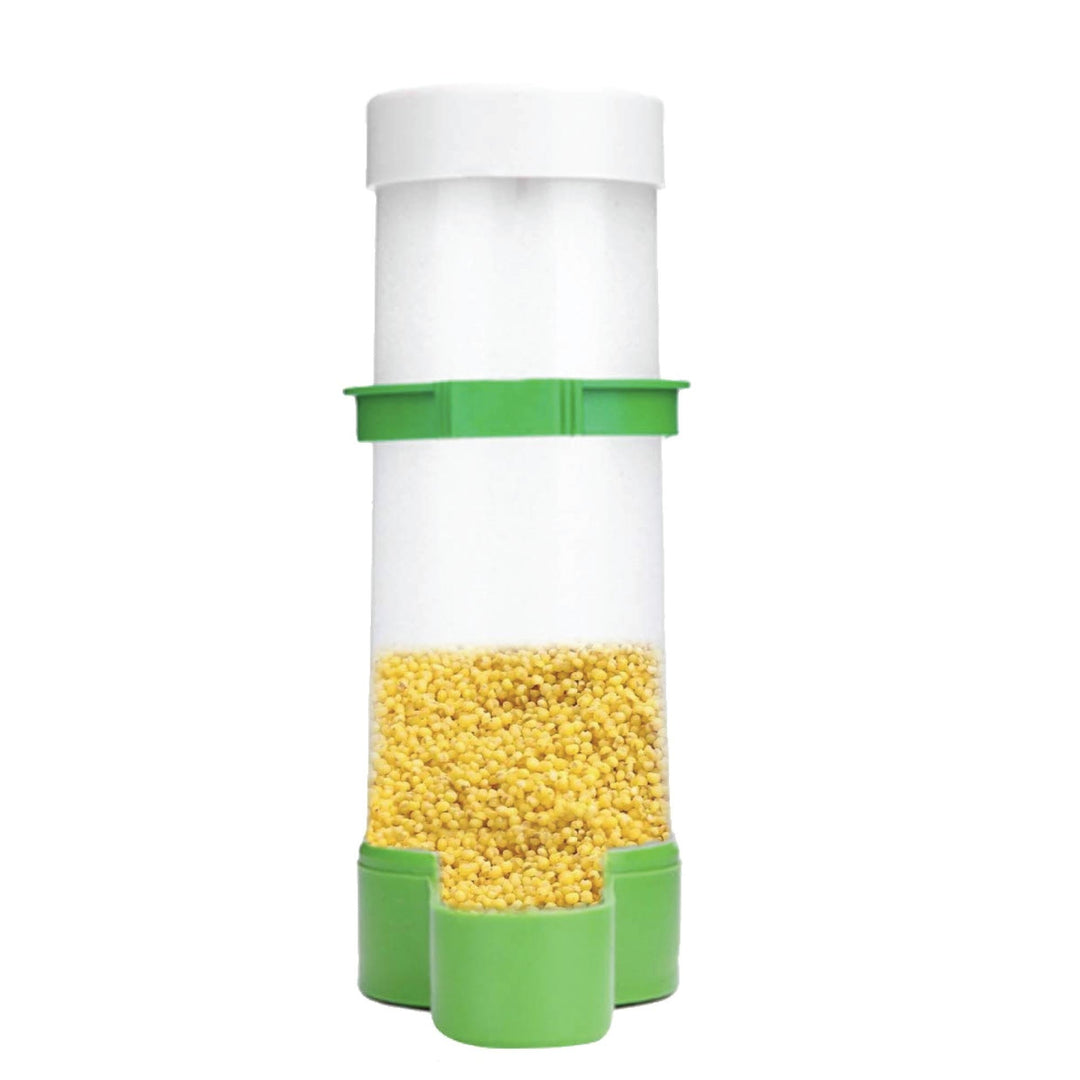 Bird Cage Food Dispenser Feeder Automatic Pet Parrot Budgie Cockatiel Aviary