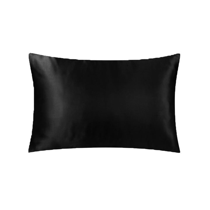 Satin Standard Pillowcase Black