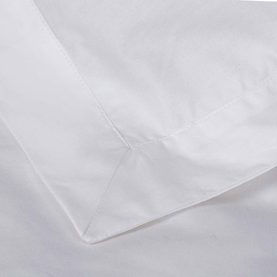 Accessorize White Tailored Hotel Deluxe Cotton Quilt Cover Set King