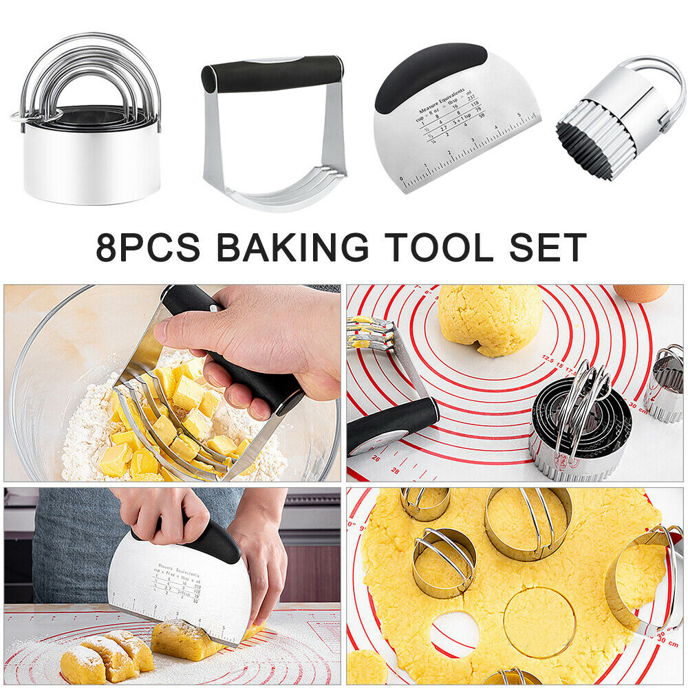 8pcs Kitchen Baking Cutter Tool Set