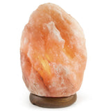 Himalayan Pink Salt Lamp Natural Rock Shape Decor Light Bulb Lamps - Pop Up Life
