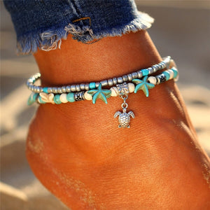 Boho Ocean Beads Summer Anklet - Pop Up Life